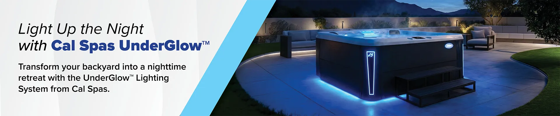 Calspas hot tub being used in a family setting - Picorivera